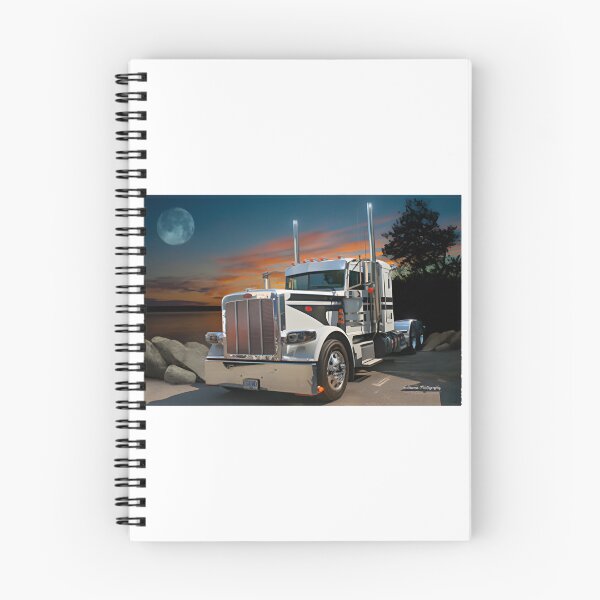 Item preview, Classic Peterbilt Truck Illustration for Trucking Enthusiasts and Drivers designed and sold by Dark  Horse.