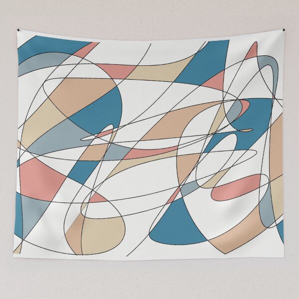 Item preview, Abstract Scribble - Modern Line Doodle No. 43 designed and sold by iampaulmorris.