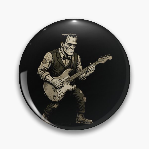 Artikelvorschau, Frankenstein spielt Gitarre entworfen und verkauft von w66aboo.