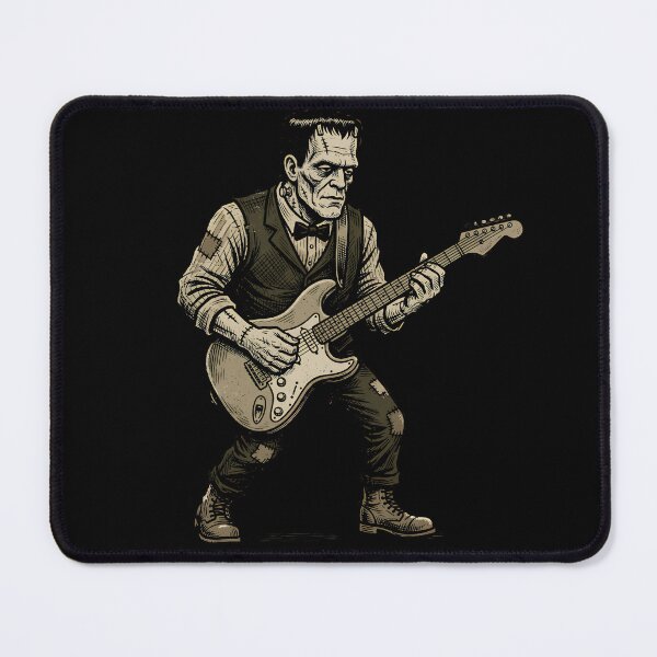 Item preview, Frankenstein-Playing-Guitar designed and sold by w66aboo.