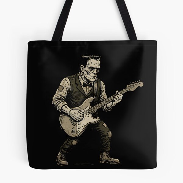 Item preview, Frankenstein-Playing-Guitar designed and sold by w66aboo.