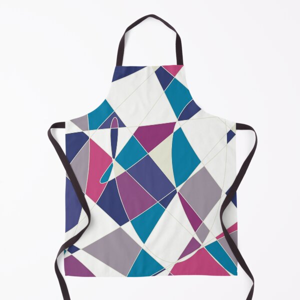 Item preview, Abstract Scribble - Blue & Purple Line Art No. 42 designed and sold by iampaulmorris.