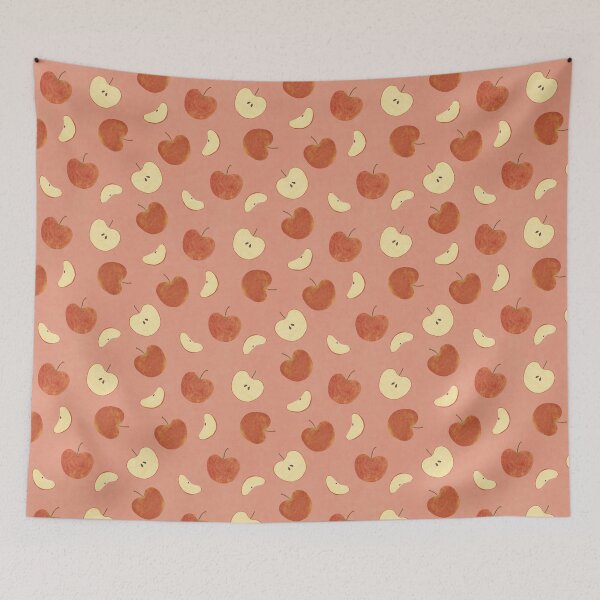Item preview, Apple Pattern 2 (Peach) designed and sold by The Innocent Ghost Project.