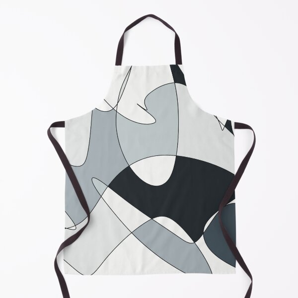 Item preview, Abstract Scribble - Energetic Grey & White Line Art designed and sold by iampaulmorris.