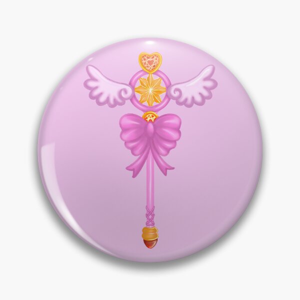 Item preview, Magical Girl Shoujo Japan Pink Wand Staff designed and sold by ClarissaDoodles.