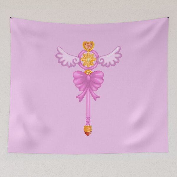 Item preview, Magical Girl Shoujo Japan Pink Wand Staff designed and sold by ClarissaDoodles.