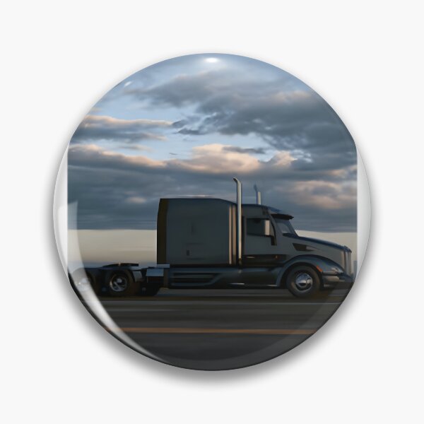 Item preview, Peterbilt Model Truck Illustration for Trucking Enthusiasts and Collectors designed and sold by Dark  Horse.