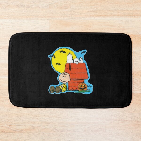 Item preview, Snoopy Doghouse Charlie Brown Halloween Full Moon Pumpkin  designed and sold by Dravienart.