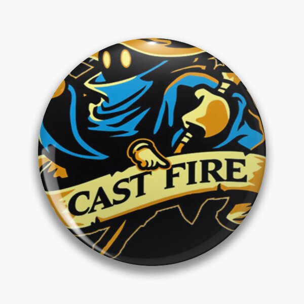 Item preview, Cast Fire Happy Halloween Day designed and sold by dyneskissern.