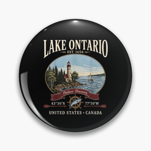 Item preview,  Lake Ontario Retro 90's Lake American for Men Women  designed and sold by PladypooZztrt.