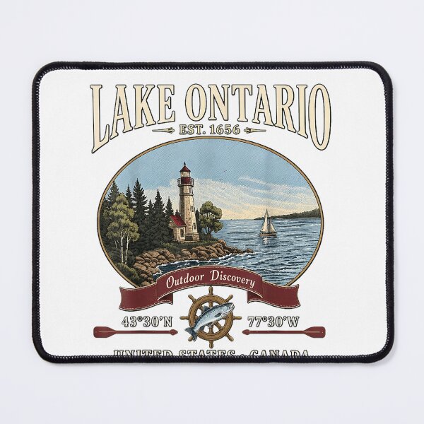 Item preview,  Lake Ontario Retro 90's Lake American for Men Women  designed and sold by PladypooZztrt.