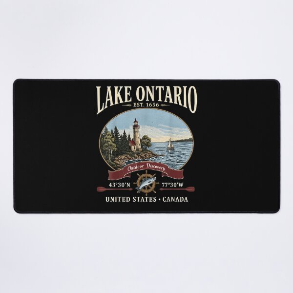 Item preview, Lake Ontario Retro 90's Lake American for Men Women designed and sold by PladypooZztrt.