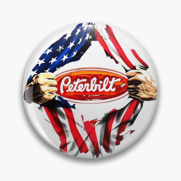 Item preview, Patriotic Peterbilt Truck with American Flag Design designed and sold by Dark  Horse.