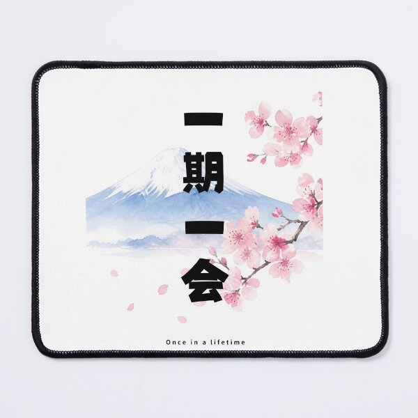 Item preview, Ichigo Ichie - Once in a Lifetime | Mount Fuji & Cherry Blossom | Japanese Design designed and sold by JapanMemoir.