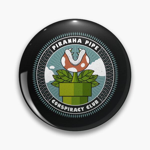 Item preview, Piranha Pipe Conspiracy Club designed and sold by GODZILLARGE.