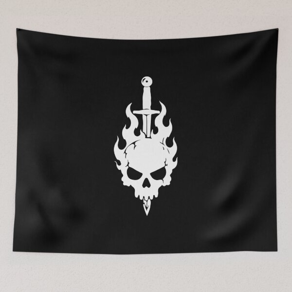 Item preview, Dark Silhouette Skulls 02_1 designed and sold by AhmedHelal24795.