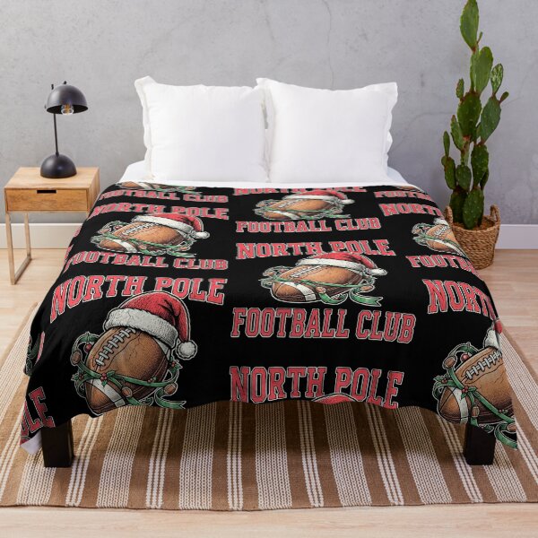Item preview, Christmas Football Santa Hat Funny Holiday Sports Design Football Lover Fan Gift designed and sold by 519xdesign.