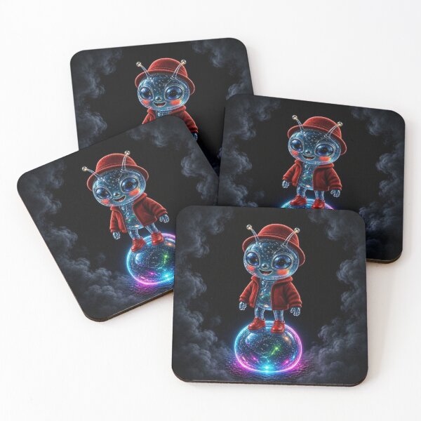 Item preview, Cute Glass Alien Chibi Astronaut designed and sold by Breezes-of-Ida.