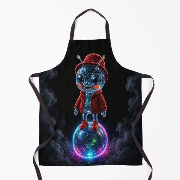 Item preview, Cute Glass Alien Chibi Astronaut designed and sold by Breezes-of-Ida.