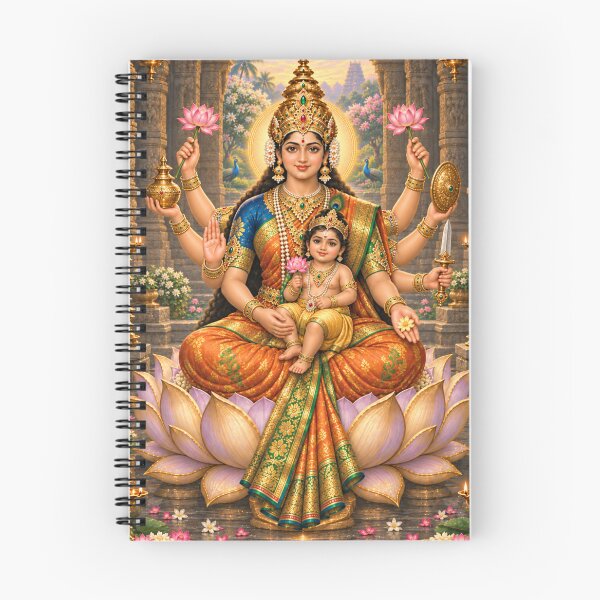 Item preview, Santana Lakshmi – Motherhood and Family Devotion | Ashta Lakshmi Art designed and sold by Homyar.