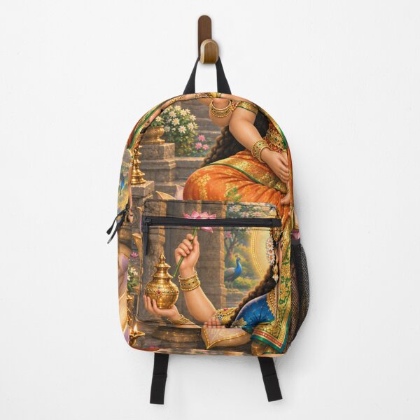 Item preview, Santana Lakshmi – Motherhood and Family Devotion | Ashta Lakshmi Art designed and sold by Homyar.