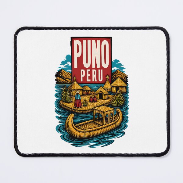 Item preview, Puno Peru Vintage Travel Tourism designed and sold by TravelersGems.