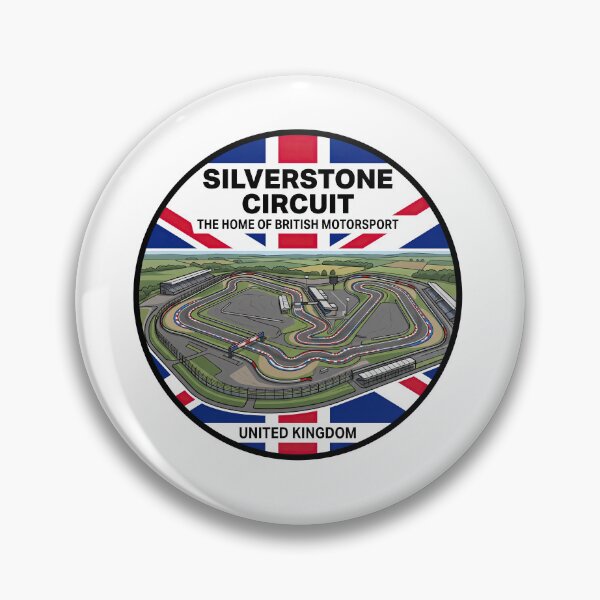 Item preview, Silverstone Grand Prix Race Track designed and sold by enzoade.