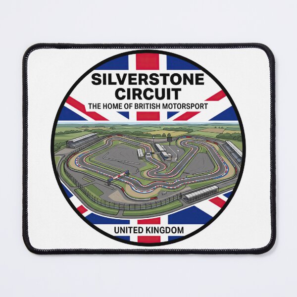 Item preview, Silverstone Grand Prix Race Track designed and sold by enzoade.