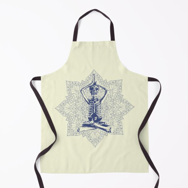 Item preview, Mandala Skeleton Art | Inner Peace | Skeleton Meditation designed and sold by Half Mess.
