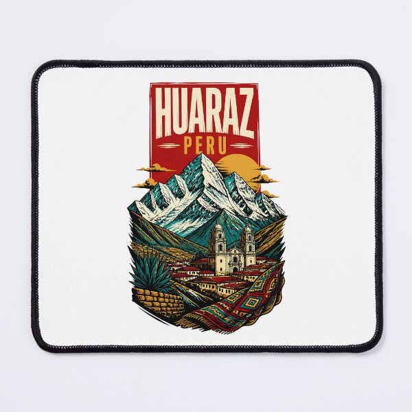 Item preview, Huaraz Peru Vintage Travel Tourism designed and sold by TravelersGems.