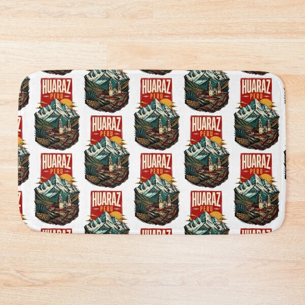 Item preview, Huaraz Peru Vintage Travel Tourism designed and sold by TravelersGems.