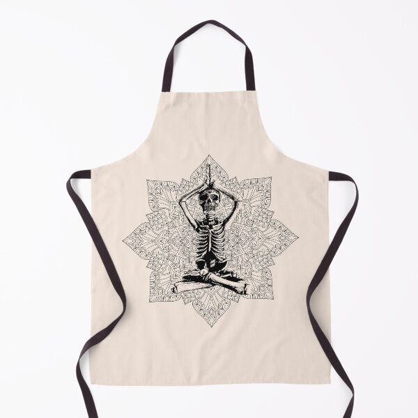 Item preview, Mandala Skeleton Art | Inner Peace | Skeleton Meditation designed and sold by Half Mess.