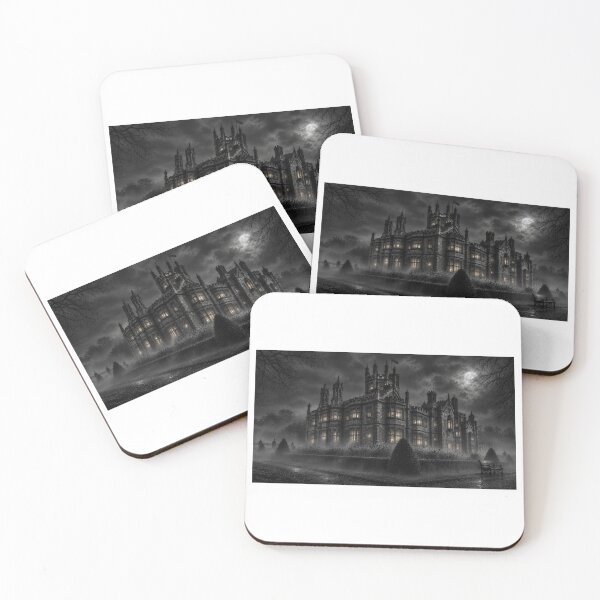 Item preview, Margam castle at night  designed and sold by Jinxyboy1908.