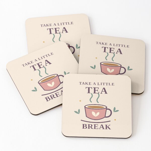 Item preview, Take a Little Tea Break designed and sold by Mostafa Studio.
