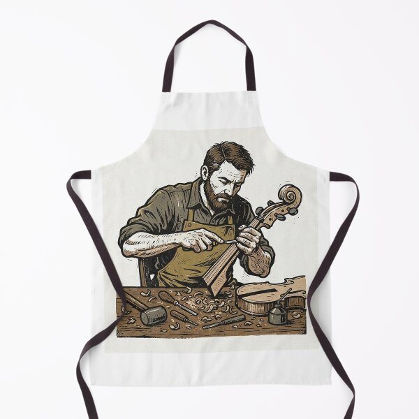 Item preview, Luthier Carving Violin Scroll designed and sold by eduardoroa22.