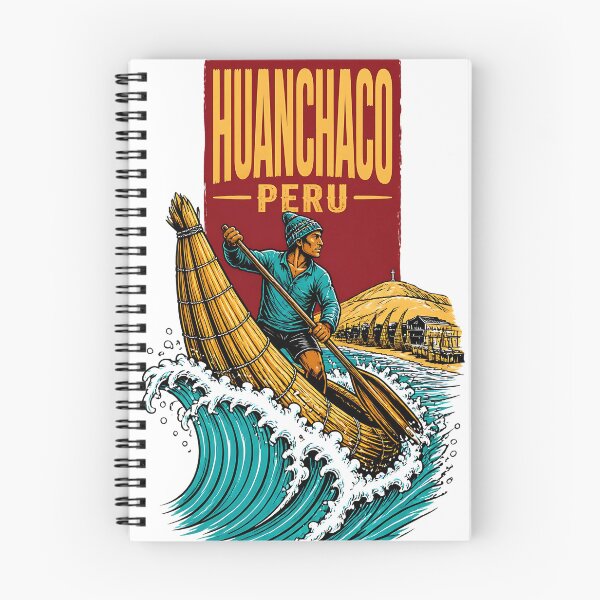 Item preview, Huanchaco Peru Vintage Travel Tourism designed and sold by TravelersGems.