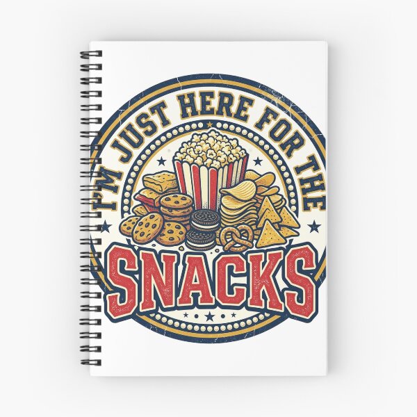 Item preview, I'm Just Here for the Snacks T-Shirt designed and sold by rkgrafix.