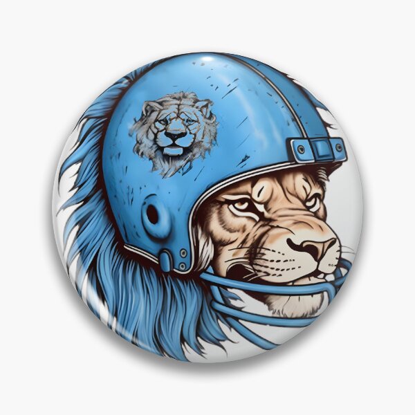 Item preview, Vintage Detroit Football Helmet Illustration for Sports Fans and Collectors designed and sold by moodner.
