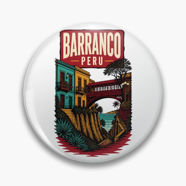 Item preview, Barranco Peru Vintage Travel Tourism designed and sold by TravelersGems.