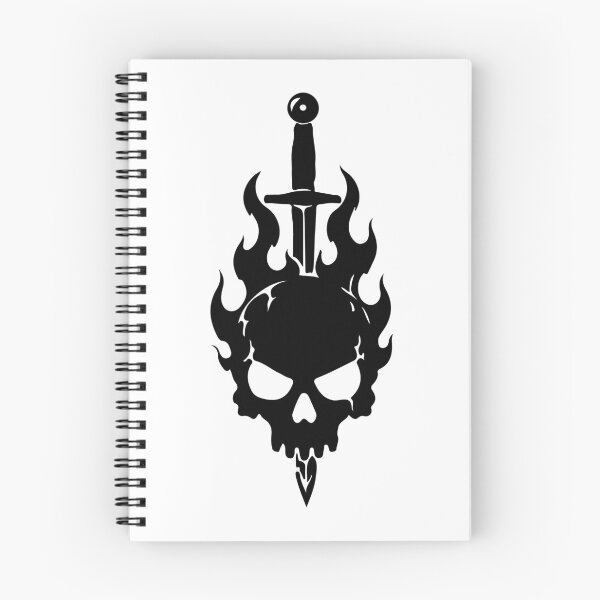 Item preview, Dark Silhouette Skulls 01_1 designed and sold by AhmedHelal24795.