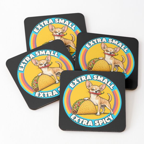 Item preview, Extra Small Extra Spicy Chihuahua Taco designed and sold by MagicTheDog.