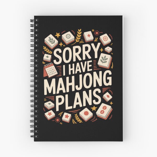 Item preview, Sorry I Have Mahjong Plans   designed and sold by jkrphoto.