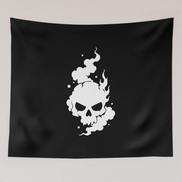 Item preview, Dark Silhouette Skulls 04_1 designed and sold by AhmedHelal24795.
