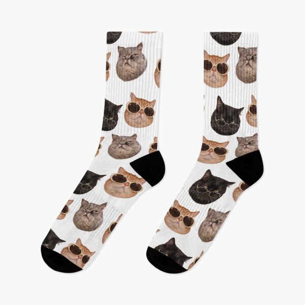 Item preview, Funny Cats With Sunglasses. Meme Cat Trio. Grumpy Reaction Cats. designed and sold by CoCoArt-Ua.