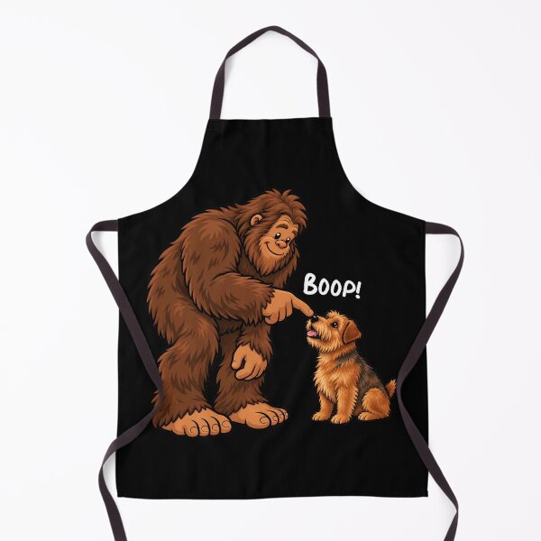 Item preview, Bigfoot and Norfolk Terrier Boop Fun Design Sasquatch designed and sold by rafaeltto.
