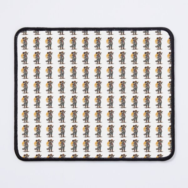Item preview, Retro Cowboy Raccoon Western Adventure Vintage Animal designed and sold by Moizento.
