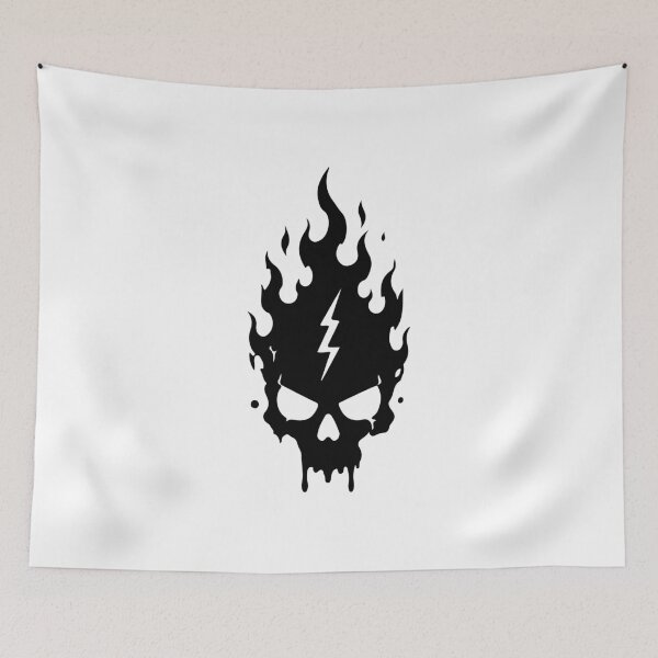 Item preview, Dark Silhouette Skulls 05_1 designed and sold by AhmedHelal24795.
