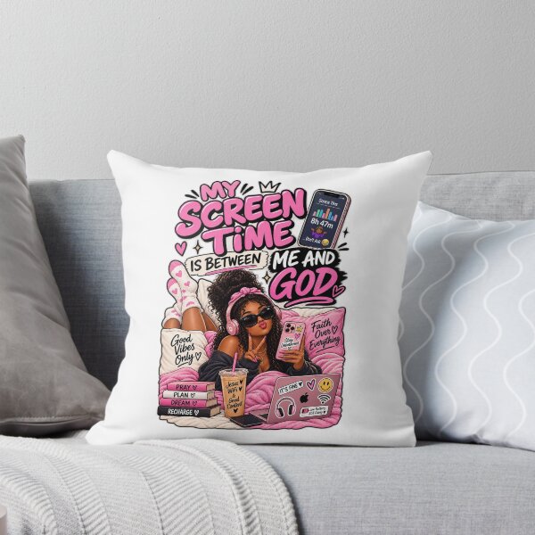 Item preview, My Screen Time Is Between Me and God – Funny Gen Z Design designed and sold by BilcoStillbaze.