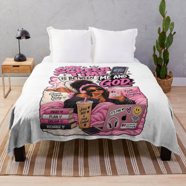 Item preview, My Screen Time Is Between Me and God – Funny Gen Z Design designed and sold by BilcoStillbaze.