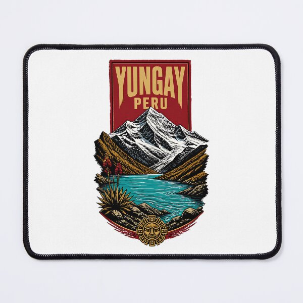 Item preview, Yungay Peru Vintage Travel Tourism designed and sold by TravelersGems.